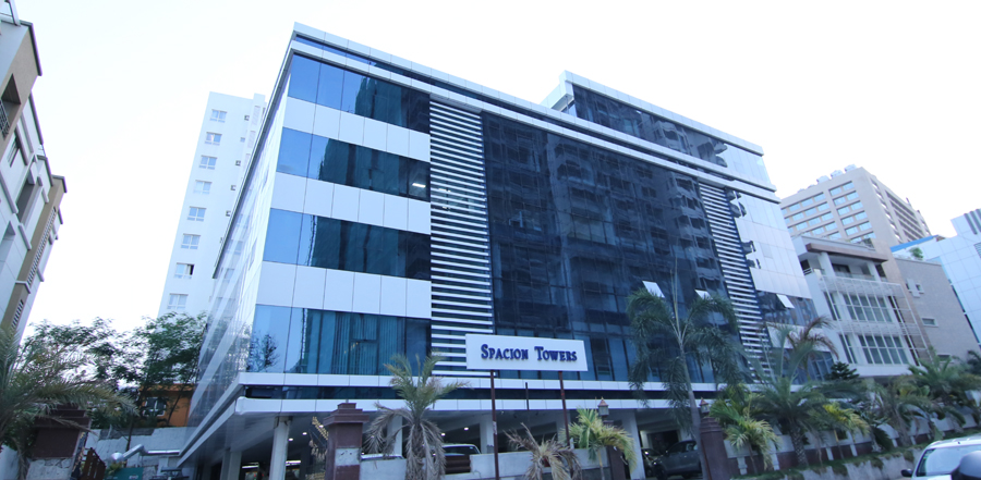 Best Office Facilities, Spacion Towers in Madhapur, Hyderabad