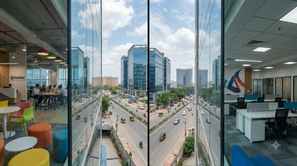 Current image: Choosing an Office in HITEC City Hyderabad: Serviced Office vs Managed Office